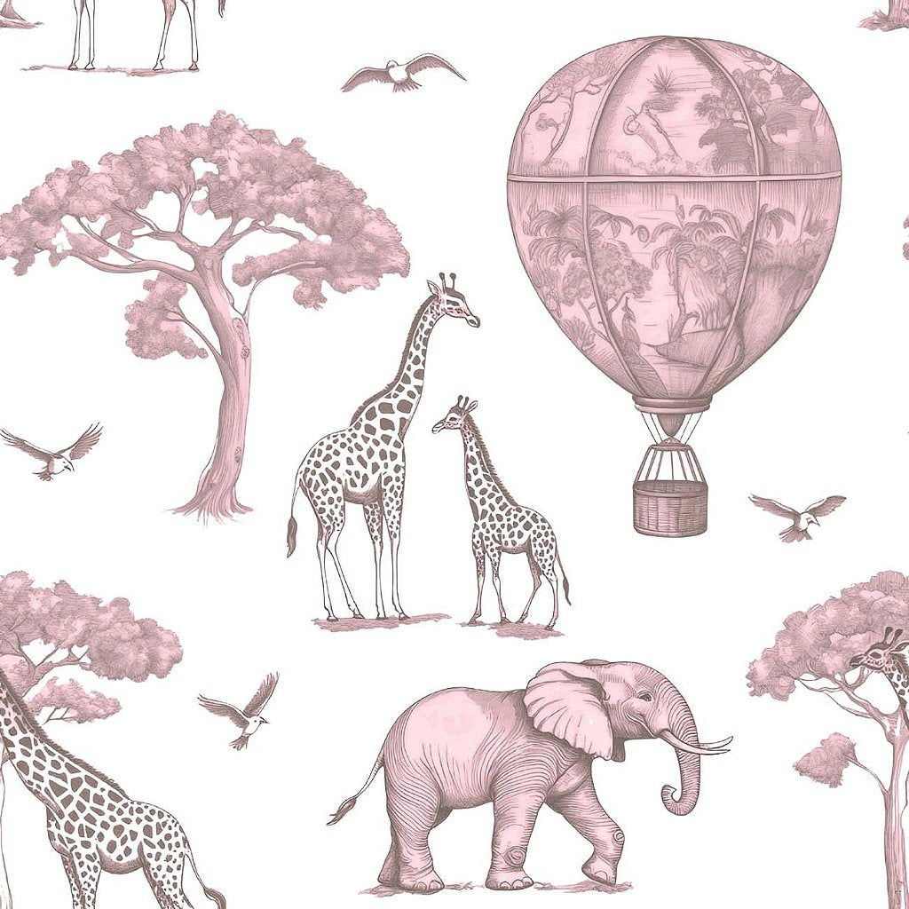 Papel de Parede Estampa Safari 2