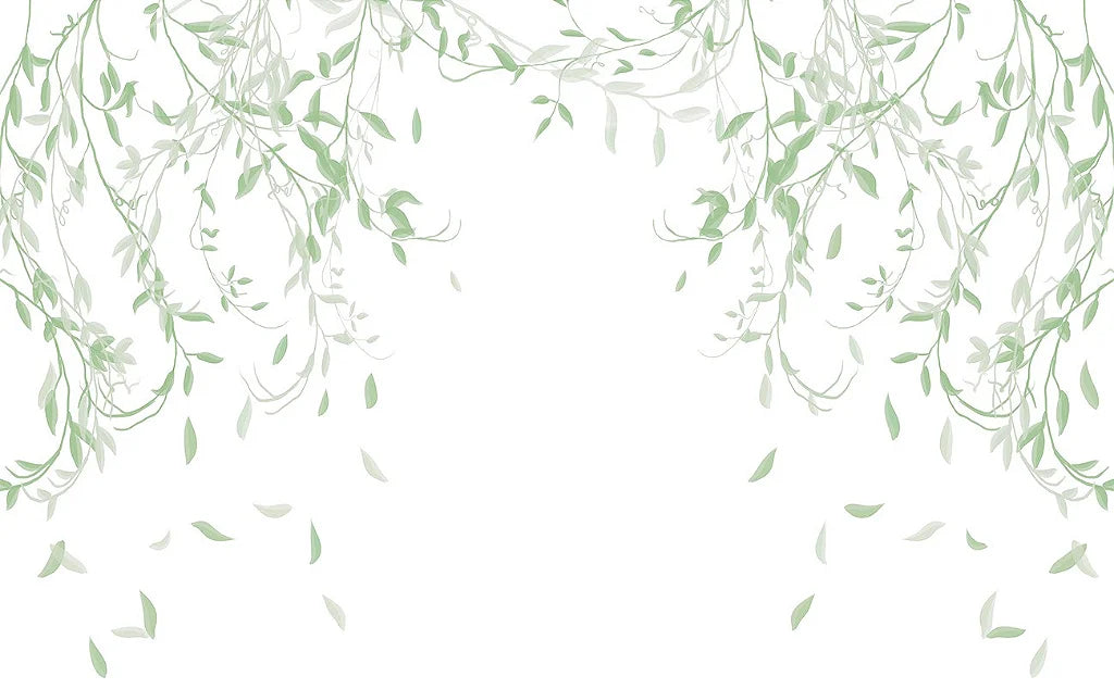 Papel de Parede Chuva de Rosas Pontas