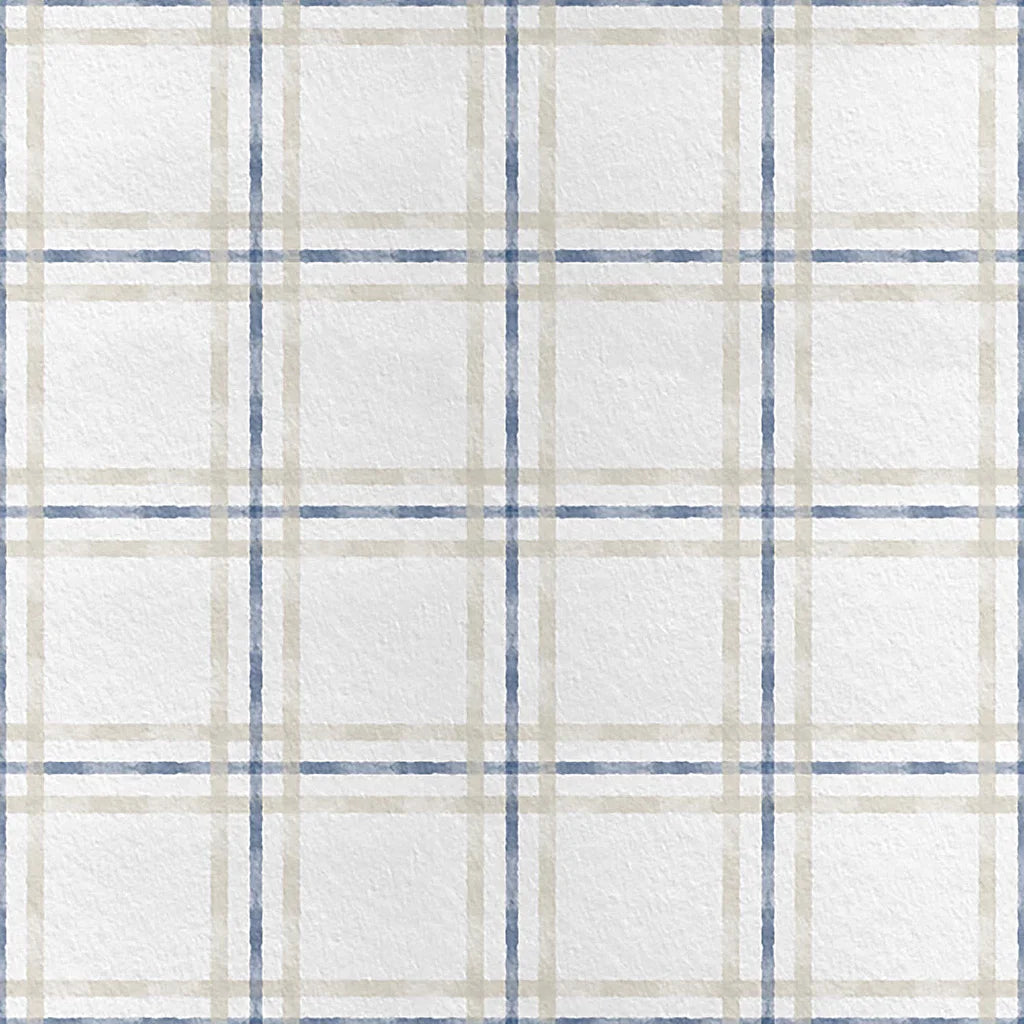 Papel de Parede Xadrez Cinza Blu