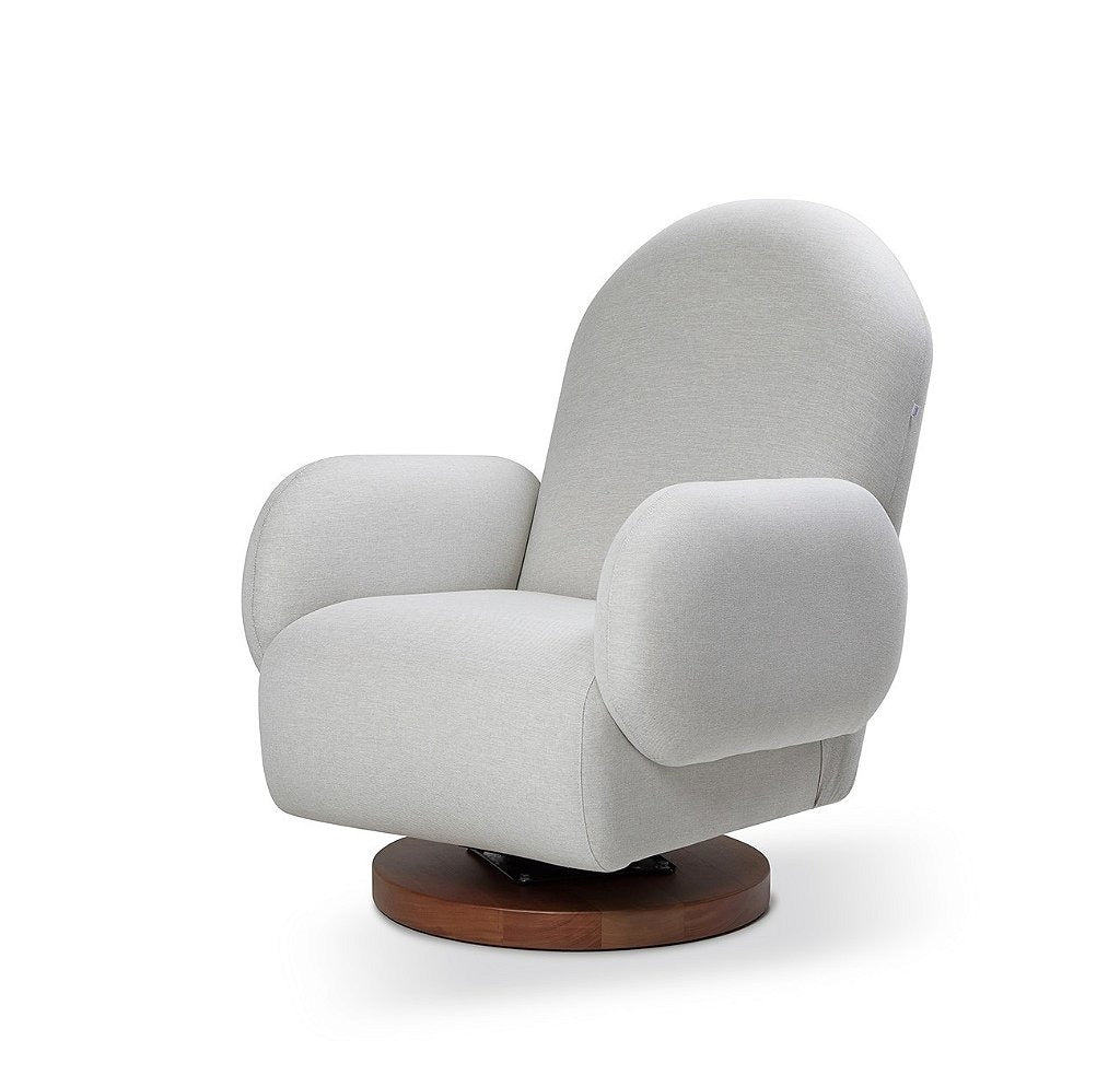 Poltrona Curve Disco Madeira com Balanço + Giro (Sem Saia) - 521