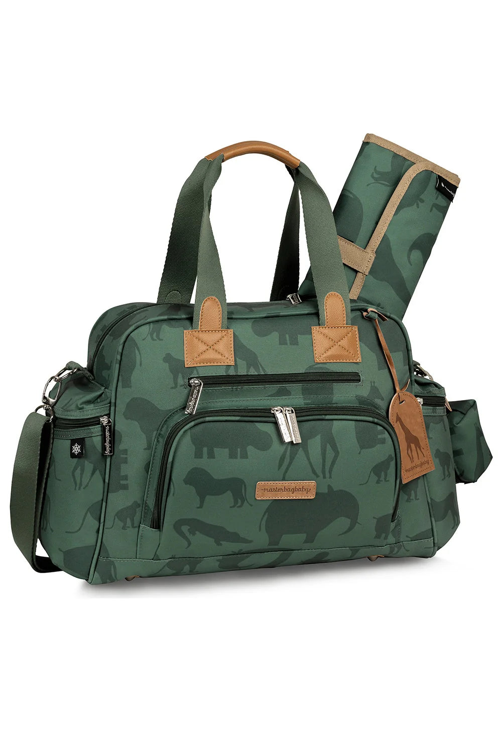 Kit bolsa maternidade + mala maternidade Safari - Masterbagbaby - ULTIMA PEÇA / UNIDADE