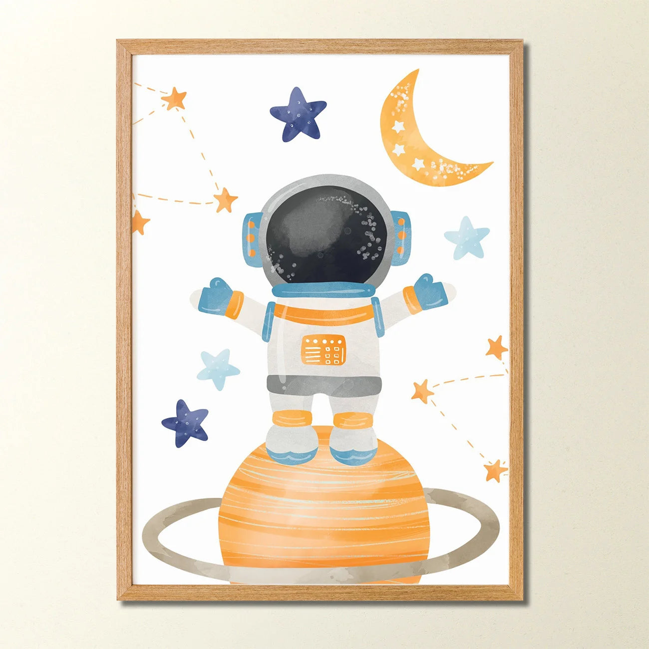 Quadros Decorativos Coleção Astronauta