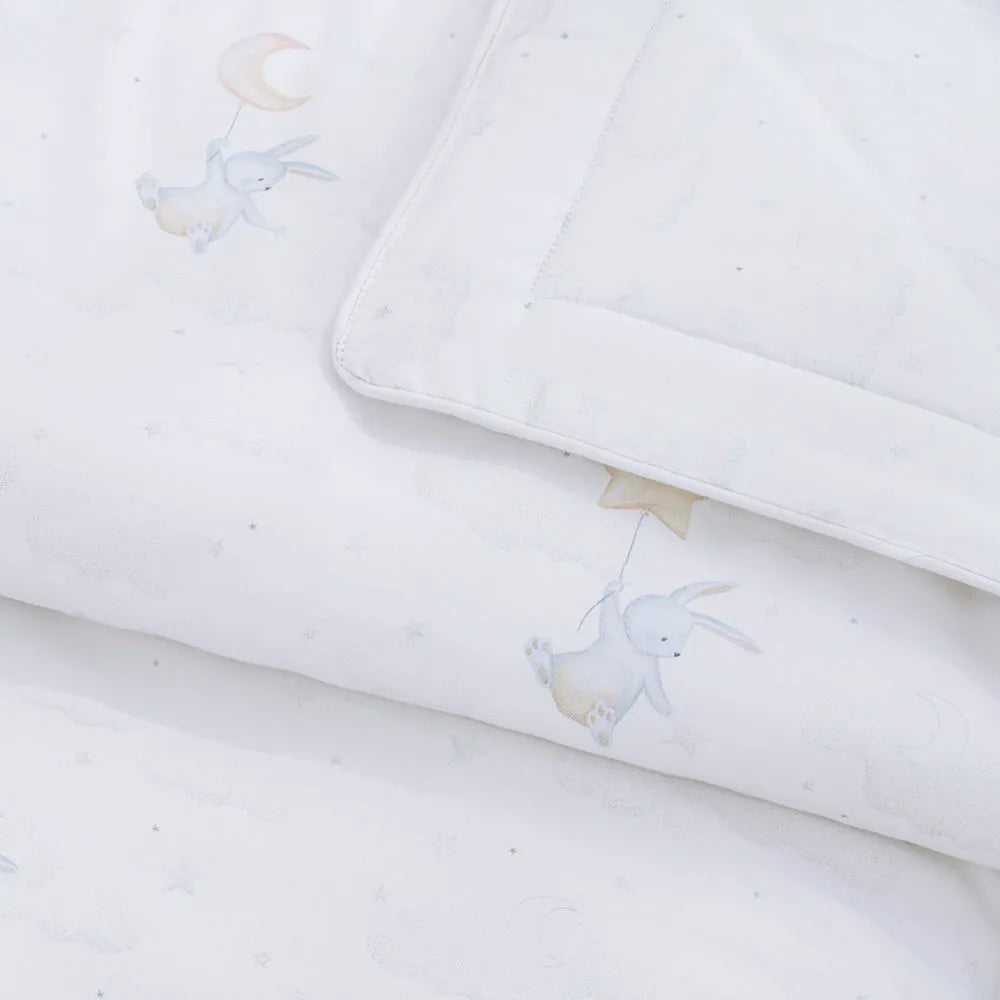 Jogo de Lençol Baby 100% Algodão Egípcio Luna Trussardi - 21782
