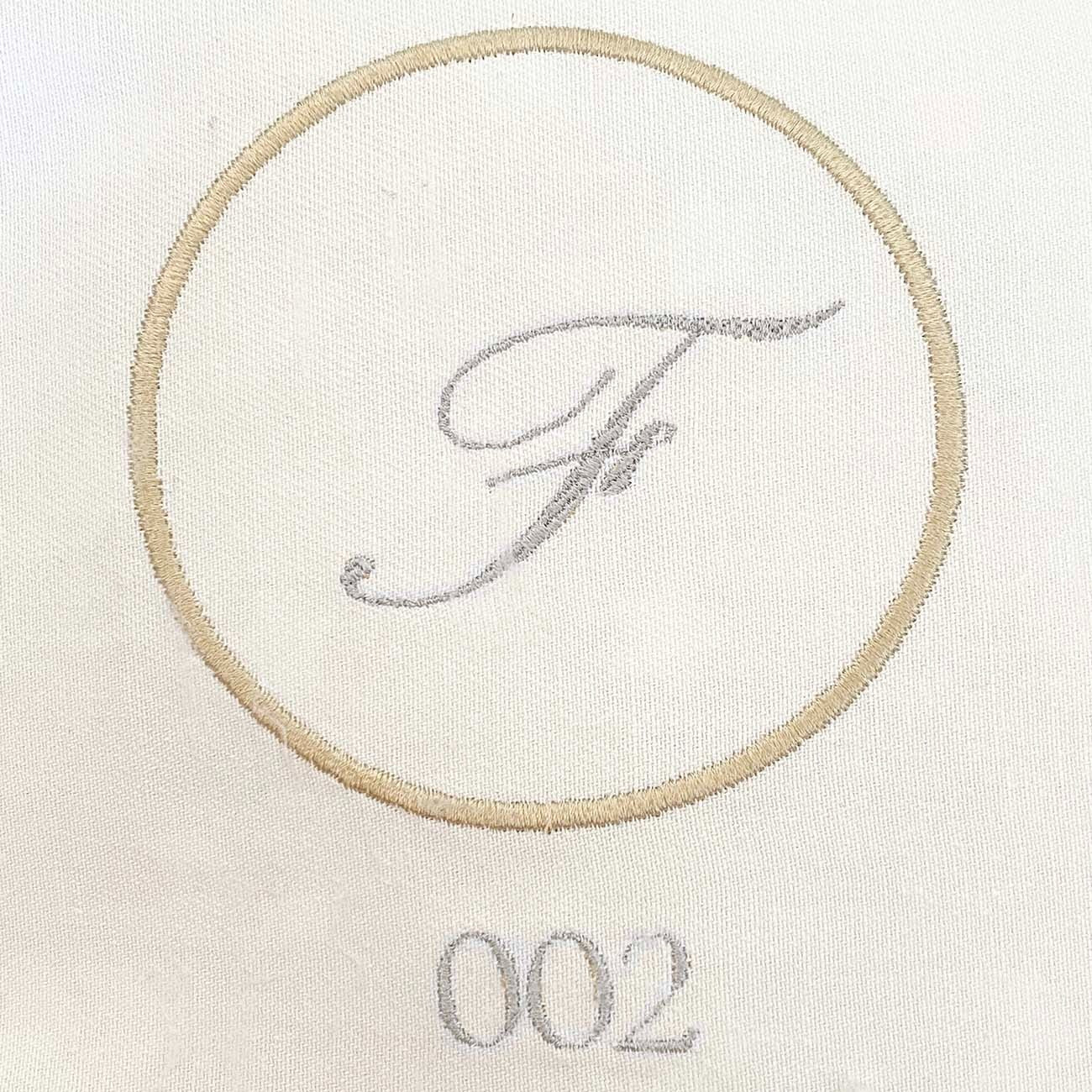 Jogo de Lençol para Berço Toque de Seda Personalizado com Bordado de Inicial