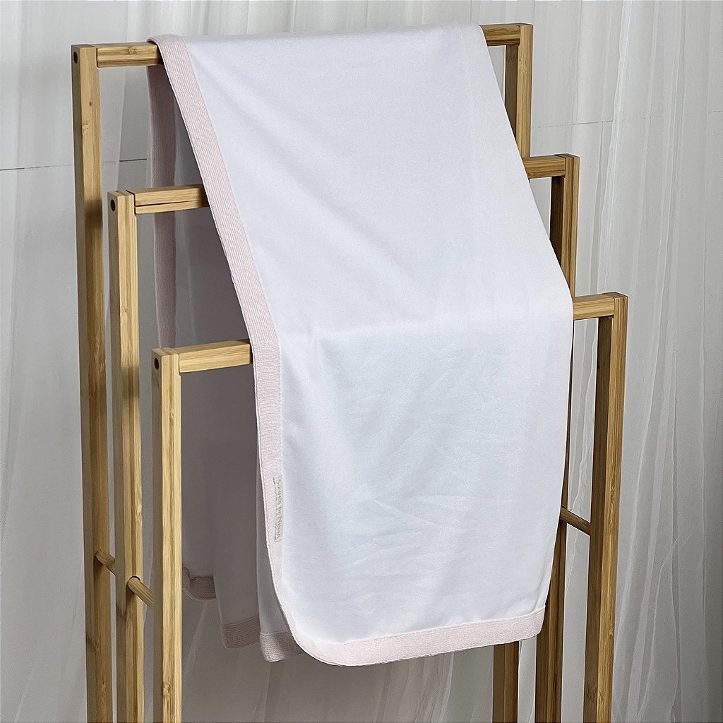 Cueiro Toque de Seda com Tricô - Cores Meninas