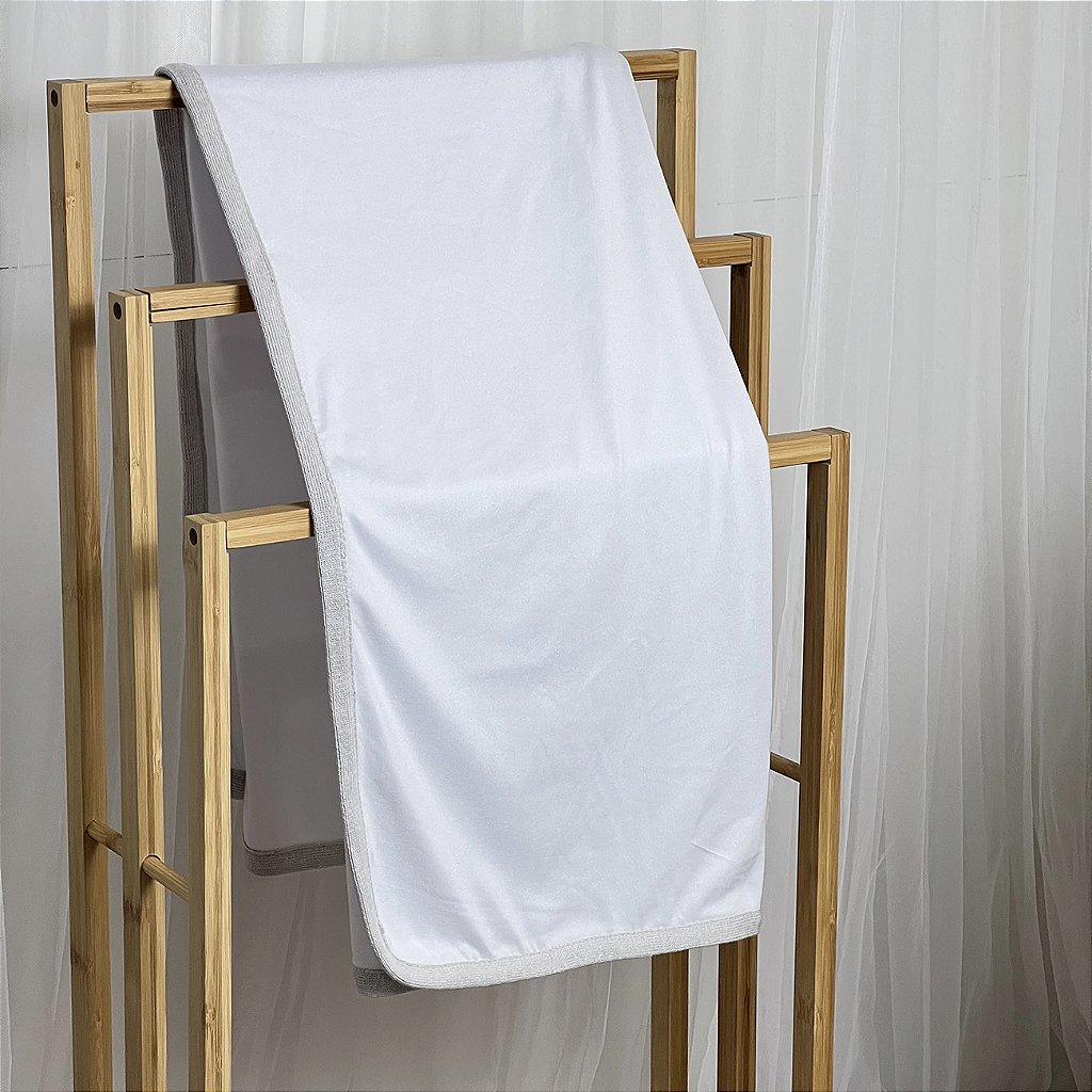 Cueiro Toque de Seda com Tricô - Cores Neutras