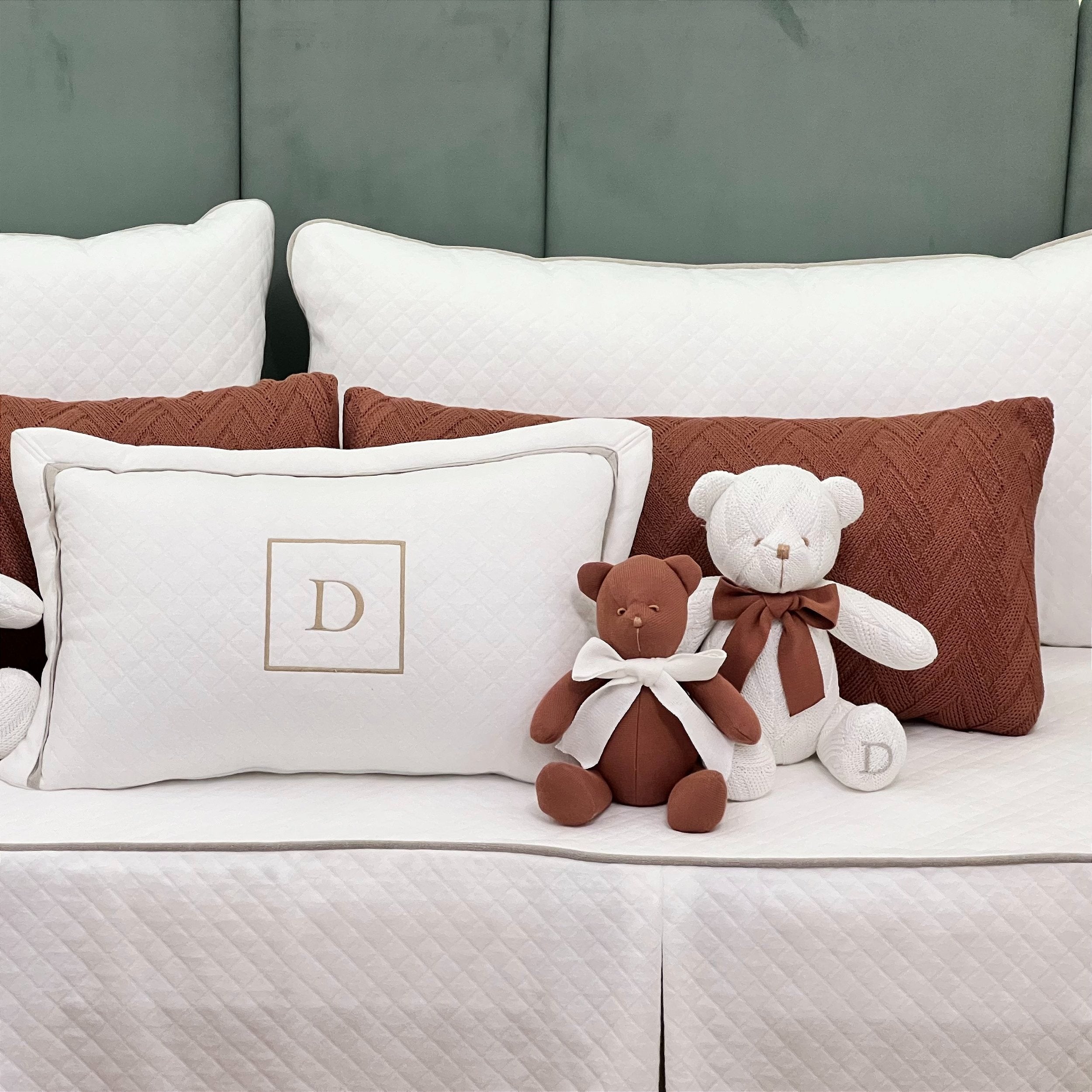 Kit Cama Domenico Personalizado com Inicial