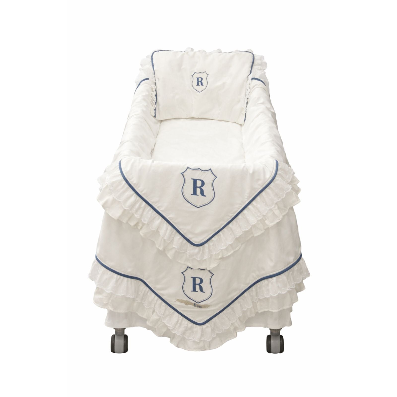 Kit Maternidade Ravi Personalizado com Inicial SDN 3 peças