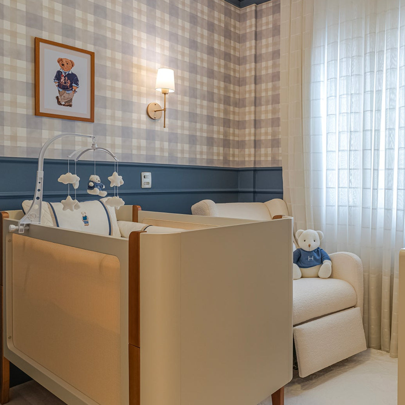 Quadro Decorativo Ursos Ralph Lauren