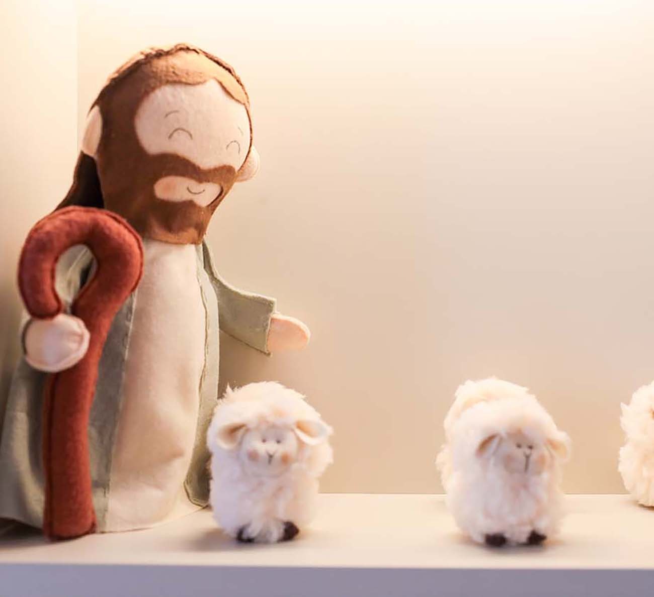 Almofada formato Pastor + ovelhas