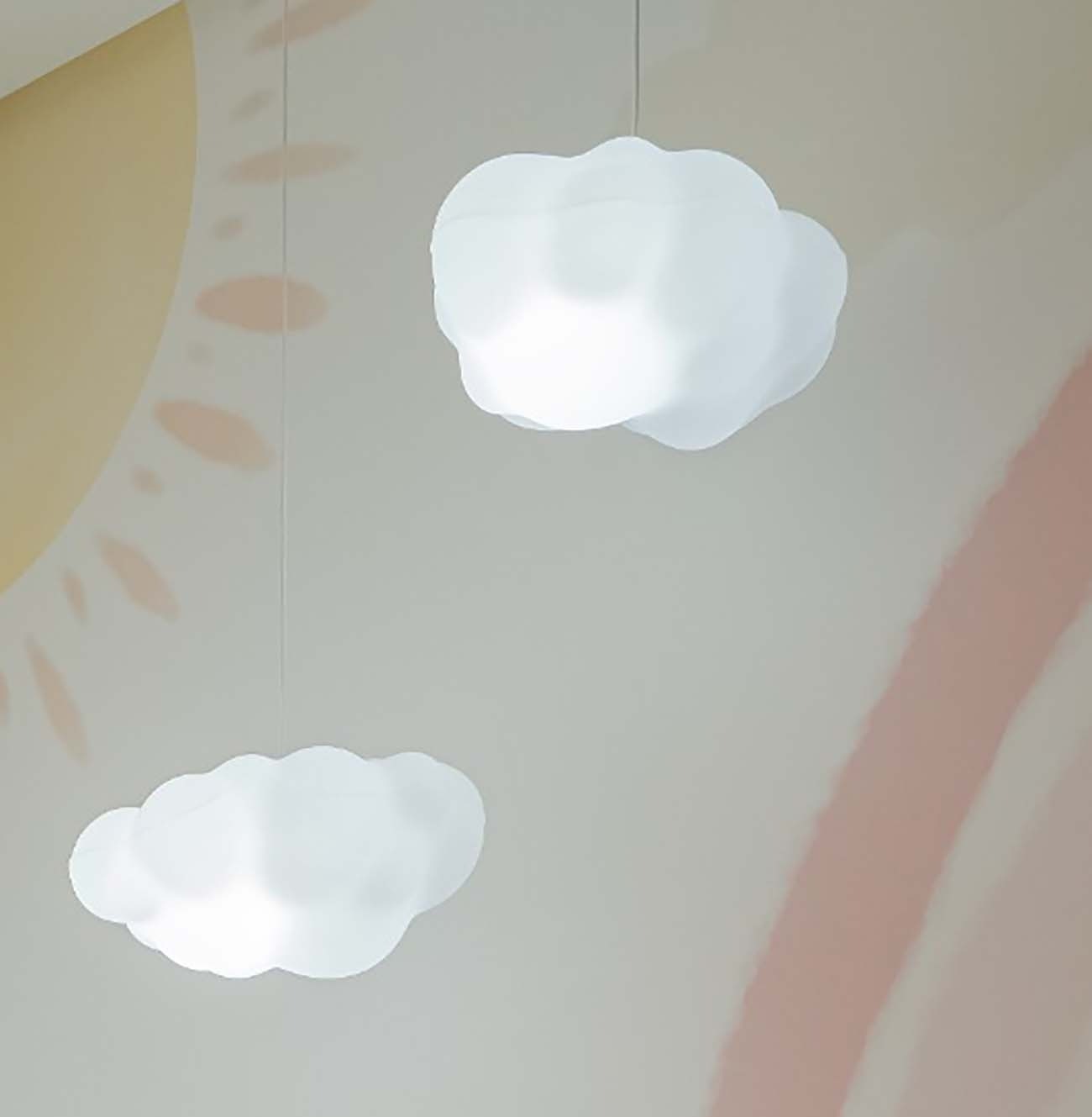 Pendente de Nuvem cor natural 806 FR (2 unidade)